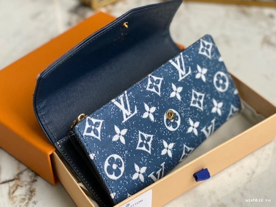 WIS SARAH WALLET Vuitton Louis 0716